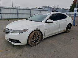 Acura salvage cars for sale: 2017 Acura Tlx Advance