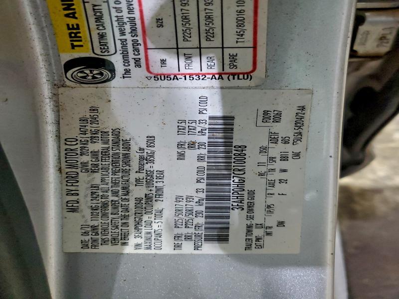 2012 Ford Fusion se