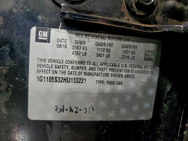 2017 Chevrolet Impala lt