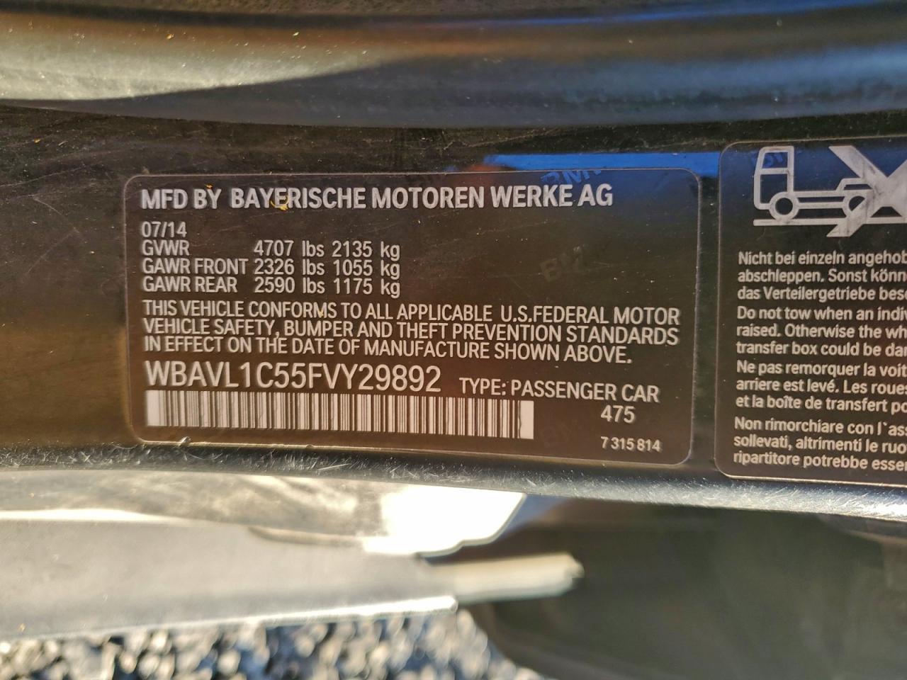 2015 BMW X1 Xdrive28i