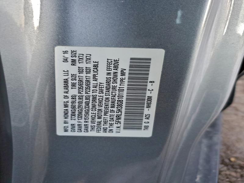 2016 Honda Odyssey se