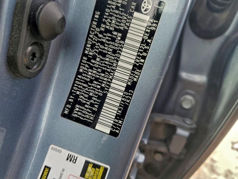 2021 Toyota Corolla le