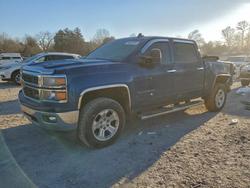 Salvage trucks for sale at Madisonville, TN auction: 2015 Chevrolet Silverado K1500 LT