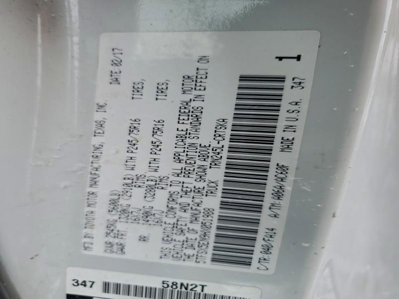 2017 Toyota Tacoma Access cab