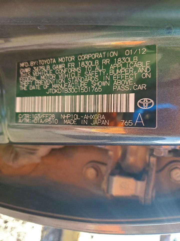 2012 Toyota Prius c