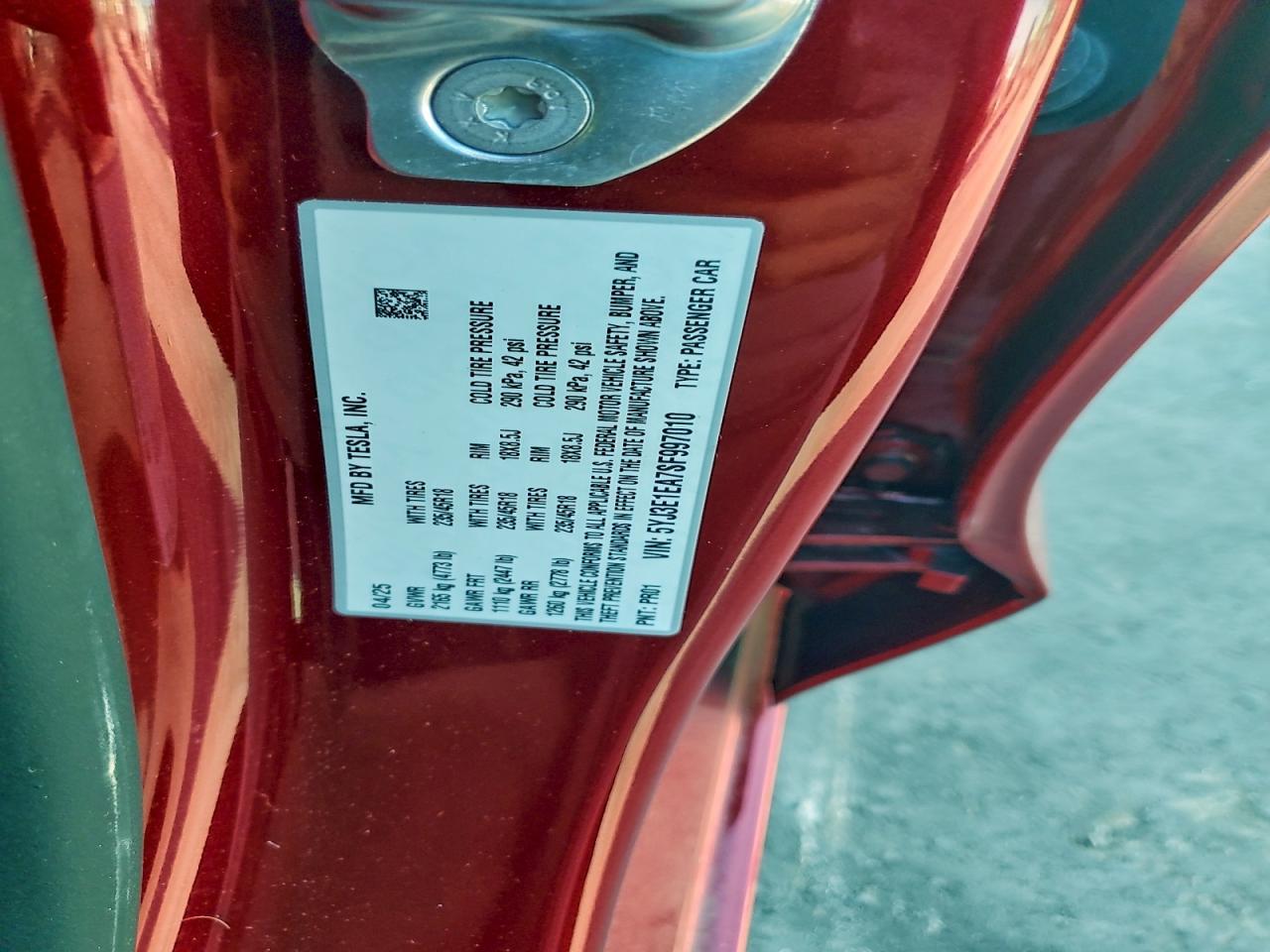 2025 Tesla Model 3
