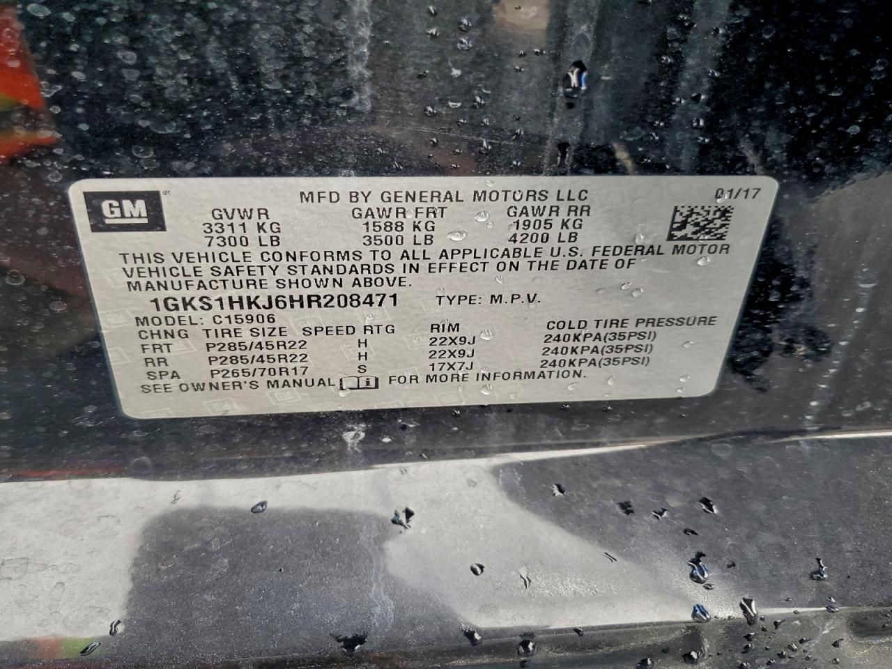 2017 GMC Yukon xl Denali