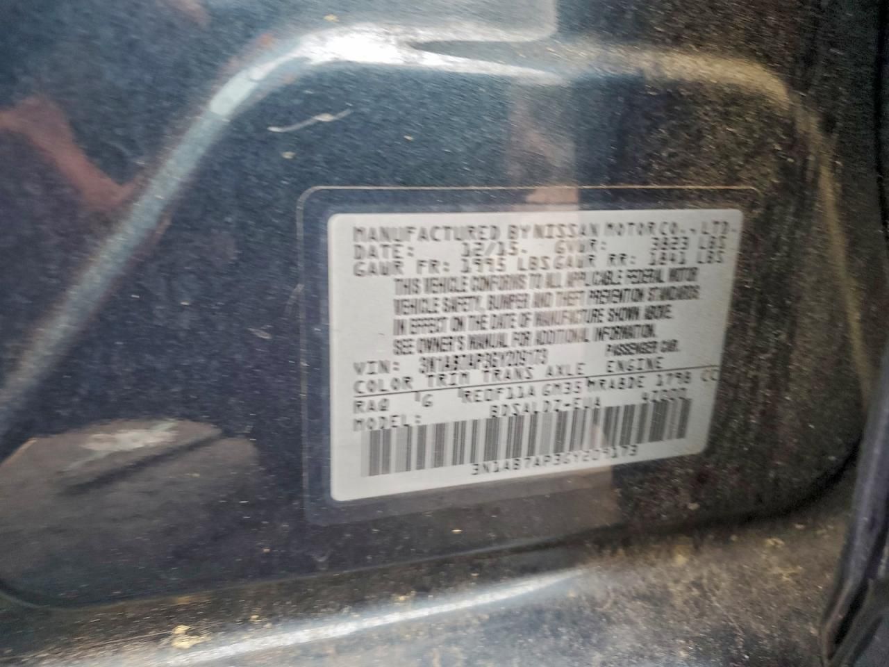 2016 Nissan Sentra s