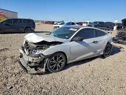 Honda Civic salvage cars for sale: 2019 Honda Civic si