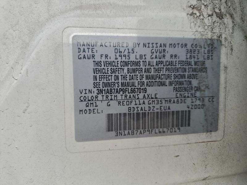 2015 Nissan Sentra s