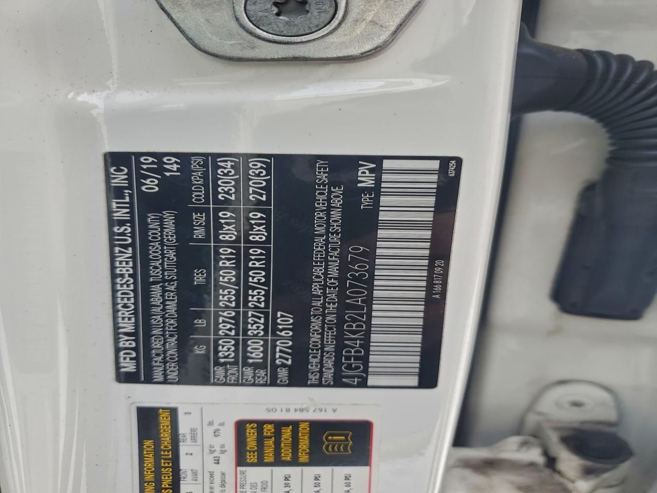 2020 Mercedes-Benz Gle 350 4matic