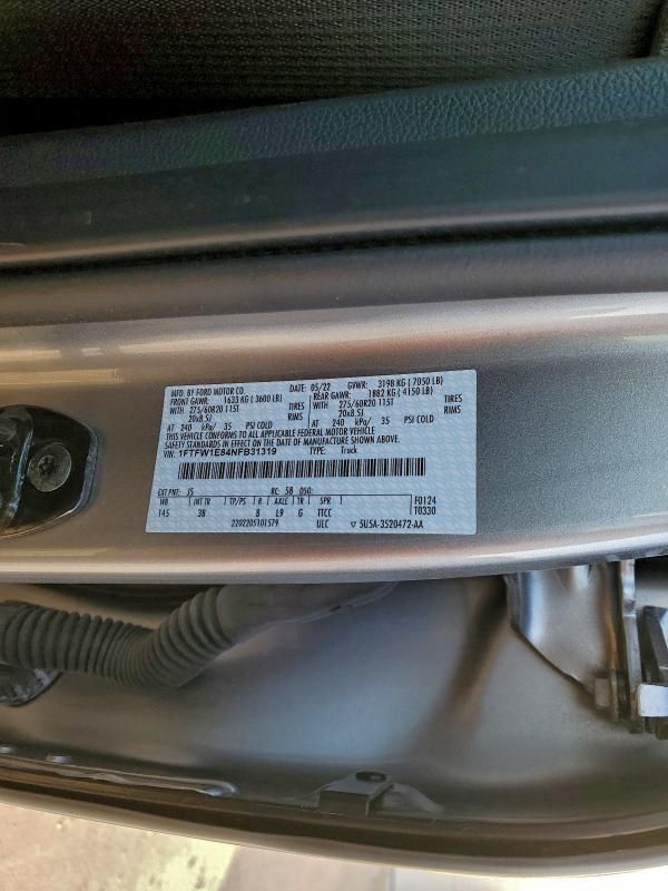 2022 Ford F150 Supercrew