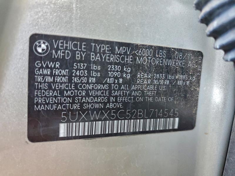 2011 BMW X3 Xdrive28i