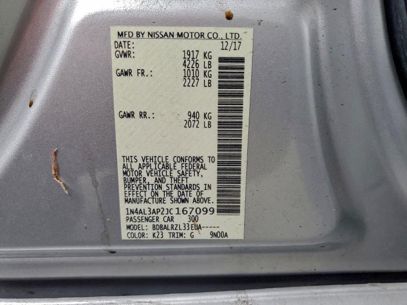 2018 Nissan Altima 2.5