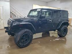 Jeep Wrangler salvage cars for sale: 2015 Jeep Wrangler Unlimited Sport