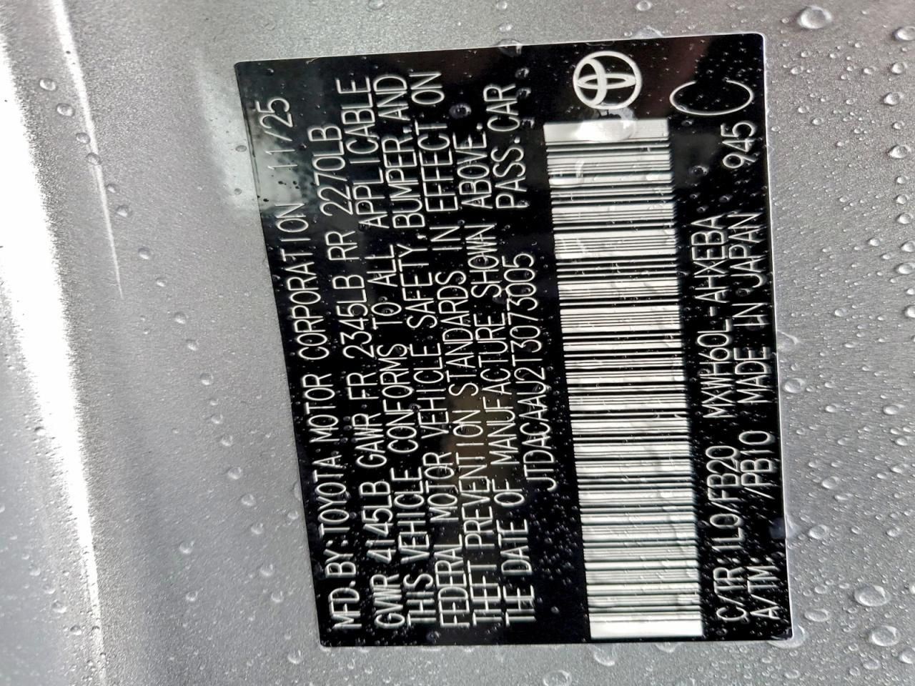 2026 Toyota Prius le