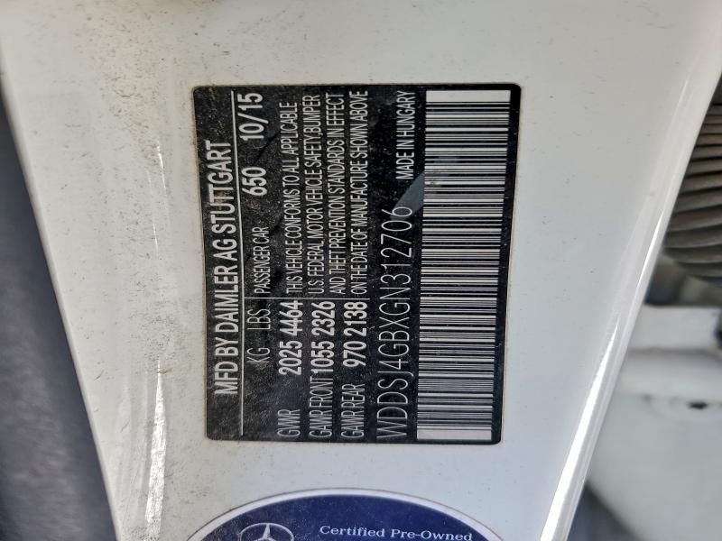 2016 Mercedes-Benz Cla 250 4matic