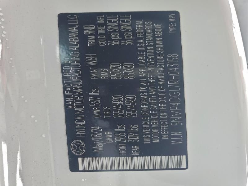 2024 Hyundai Santa fe Limited