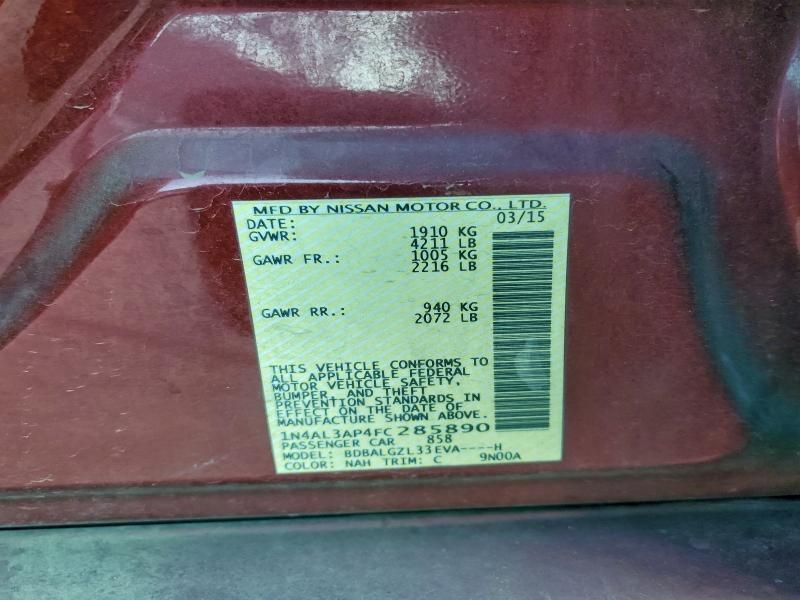 2015 Nissan Altima 2.5