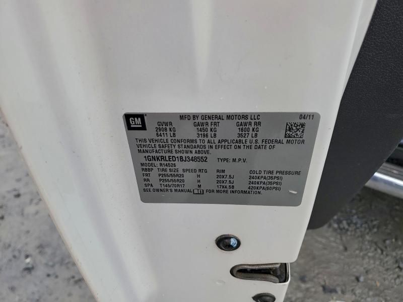 2011 Chevrolet Traverse ltz