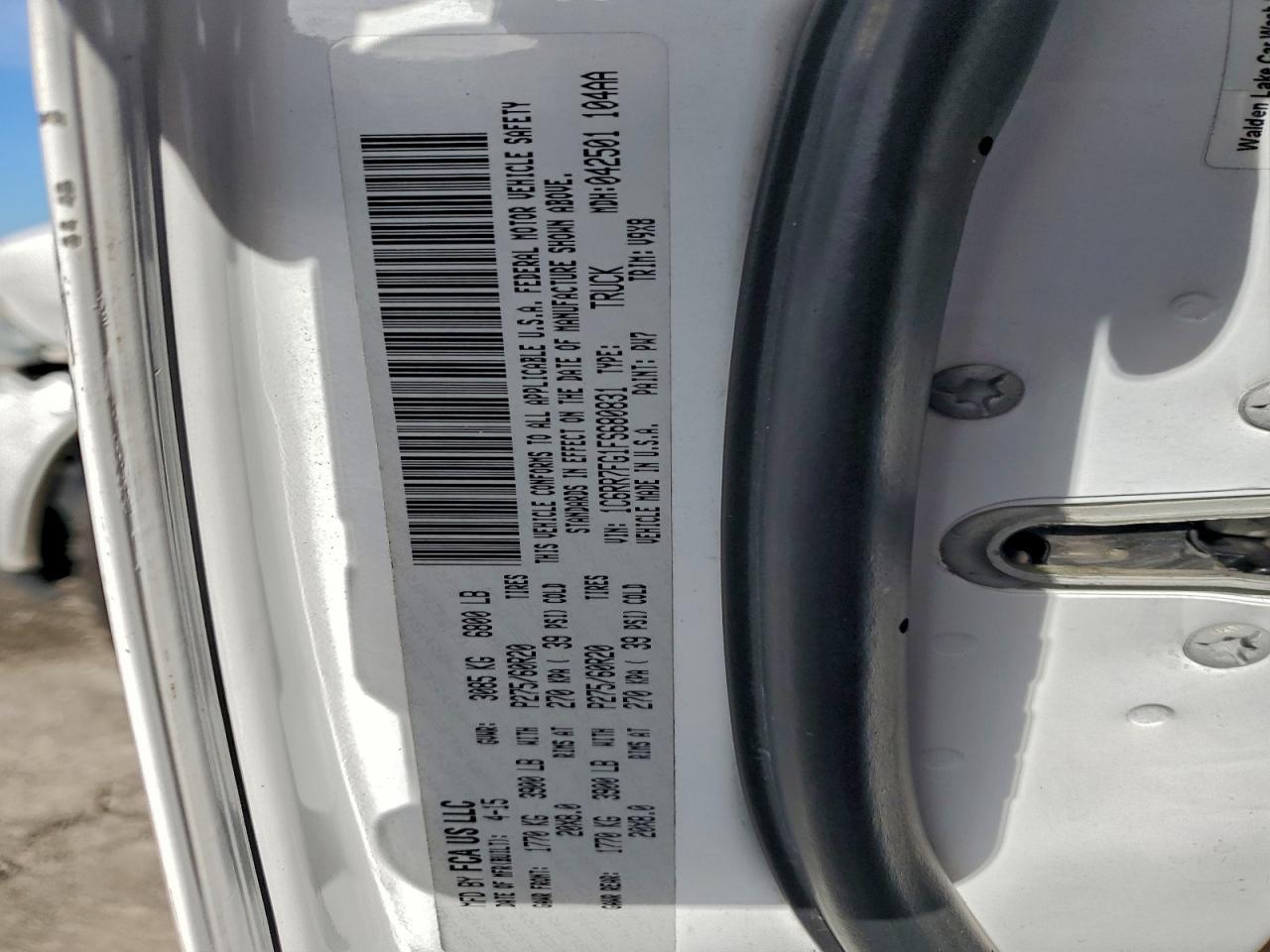 2015 Dodge RAM 1500 ST