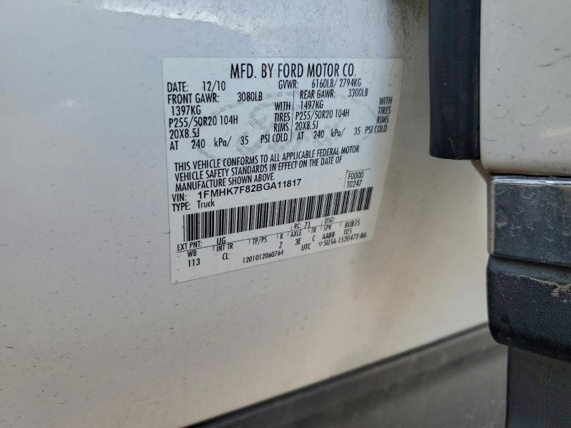 2011 Ford Explorer Limited