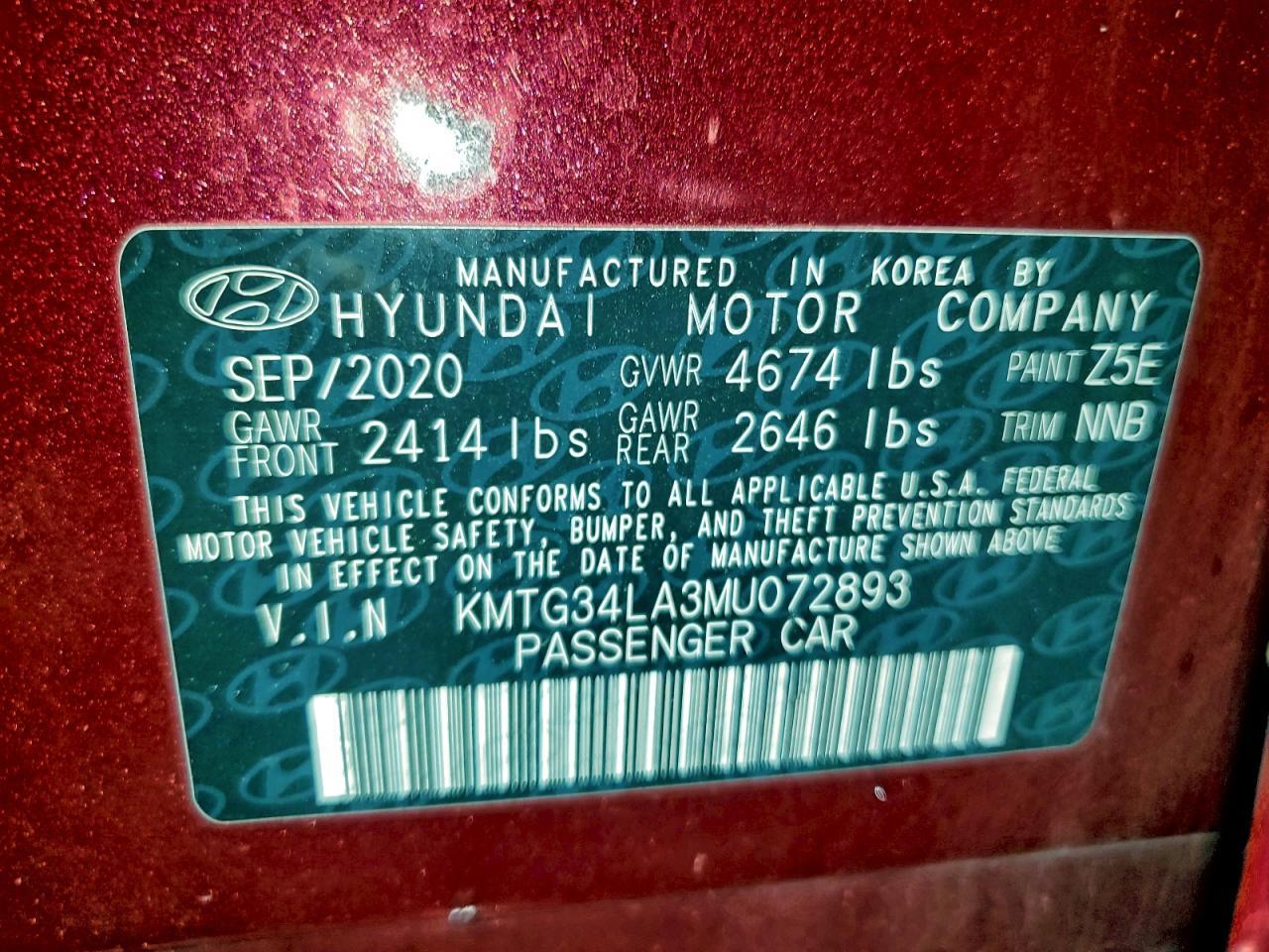 2021 Genesis G70 Elite