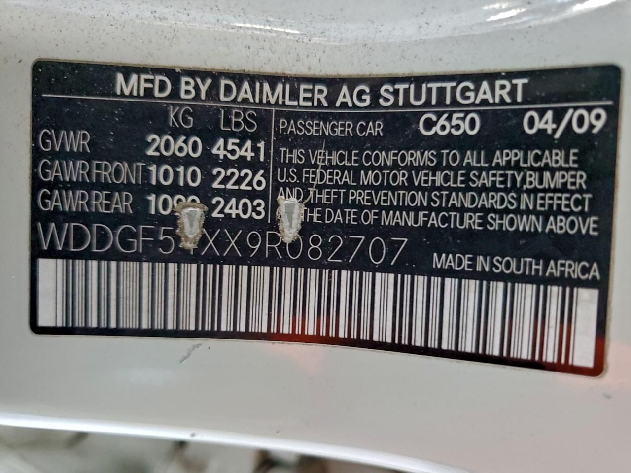 2009 Mercedes-Benz C300