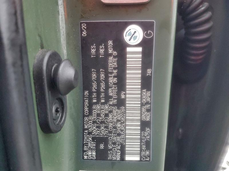 2020 Toyota 4runner trd pro