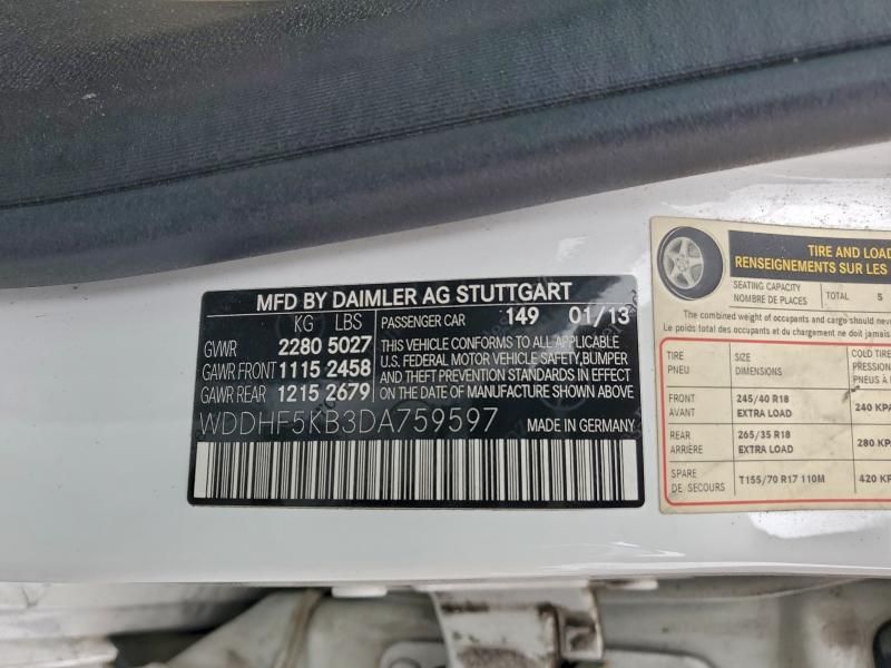 2013 Mercedes-Benz E 350