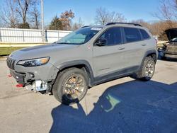 Jeep Cherokee salvage cars for sale: 2022 Jeep Cherokee Trailhawk