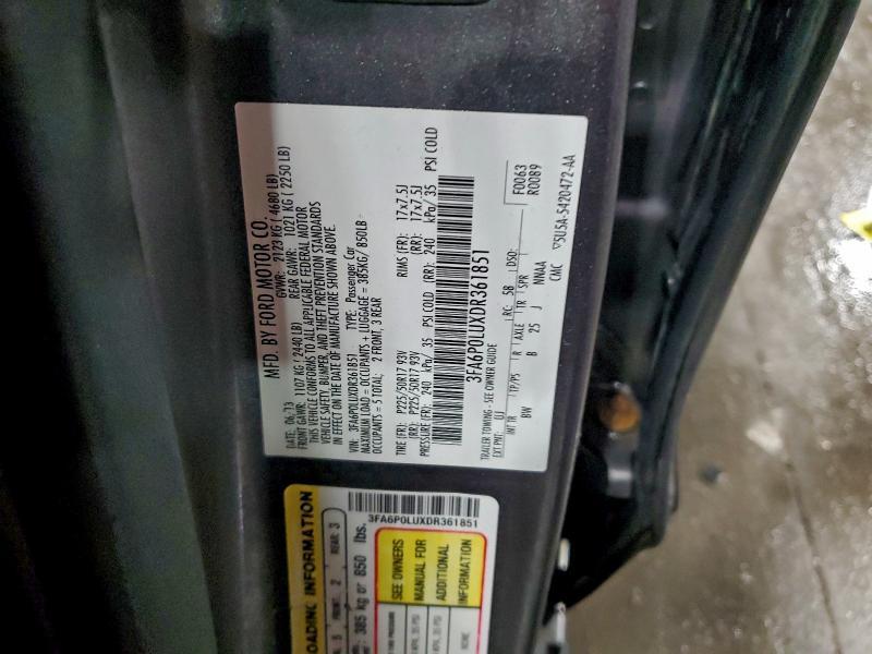2013 Ford Fusion se Hybrid