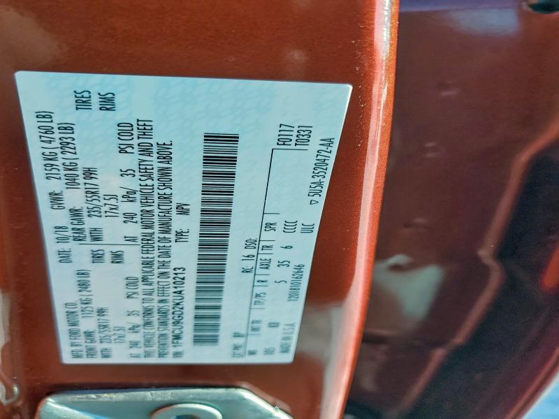 2019 Ford Escape se