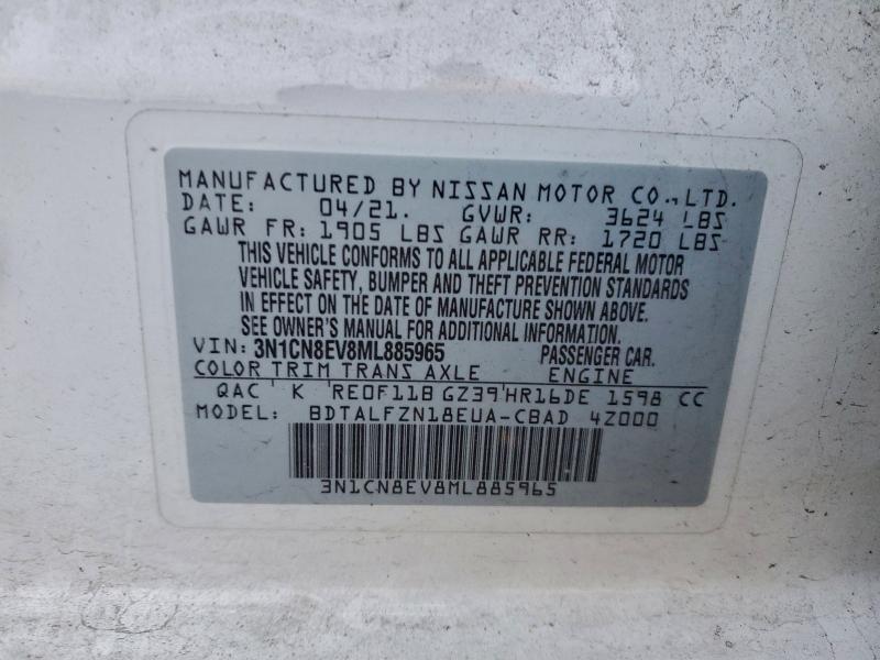 2021 Nissan Versa sv