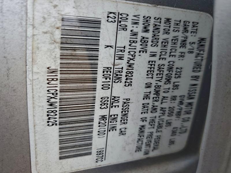 2018 Niss Rogue Sport