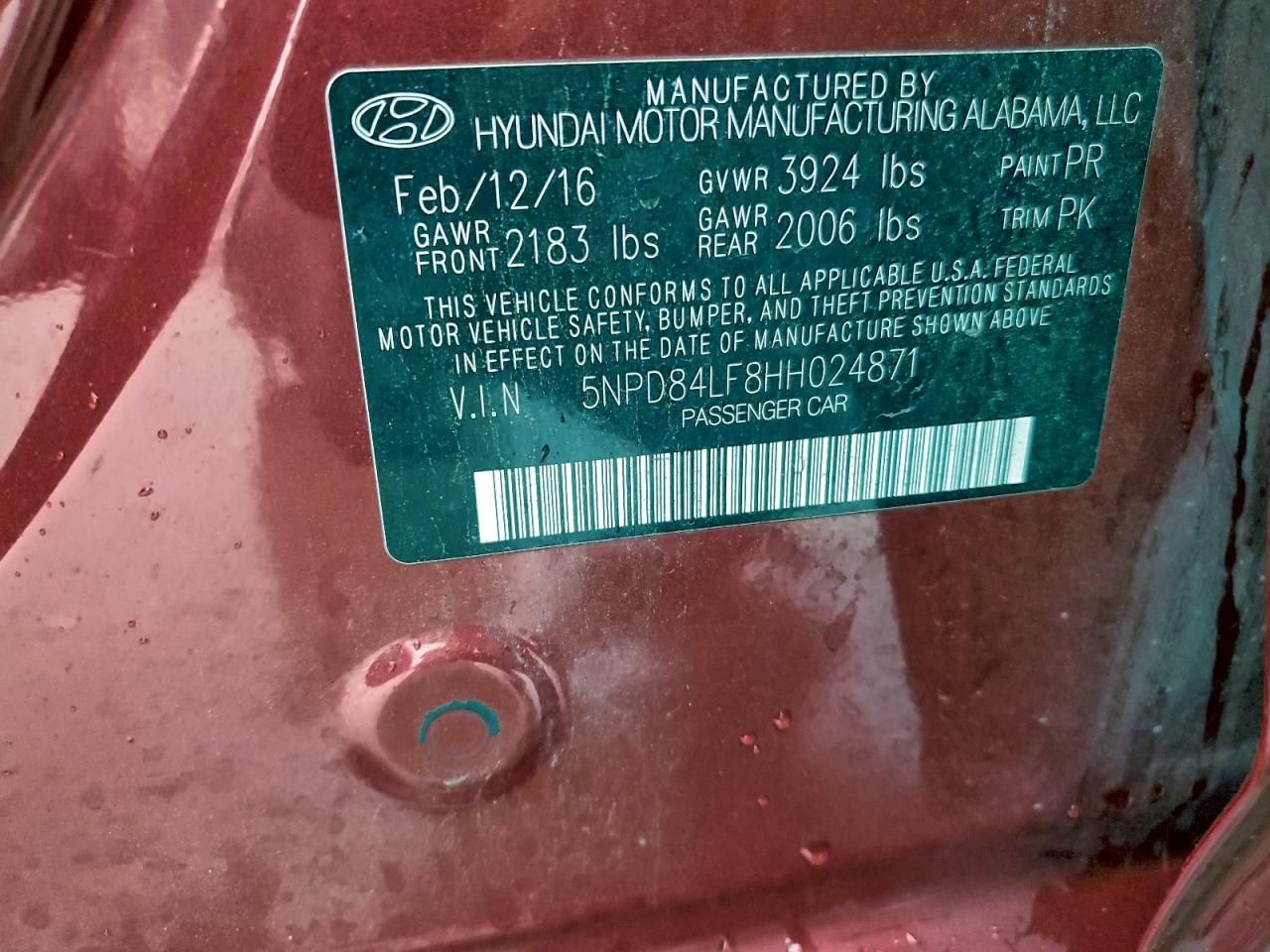 2017 Hyundai Elantra se