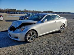 Salvage cars for sale from Copart Lumberton, NC: 2011 Lexus Is 250