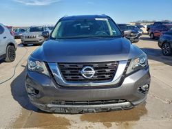 2018 Nissan Pathfinder sv en venta en Wilmer, TX