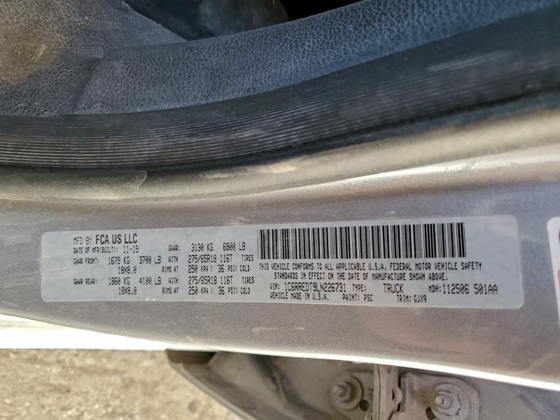 2020 Dodge 1500 Laramie