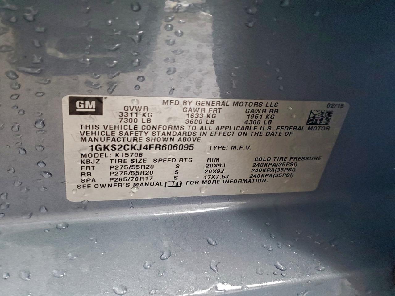 2015 GMC Yukon Denali