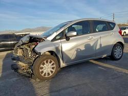 Niss Versa salvage cars for sale: 2016 Niss Versa Note sv