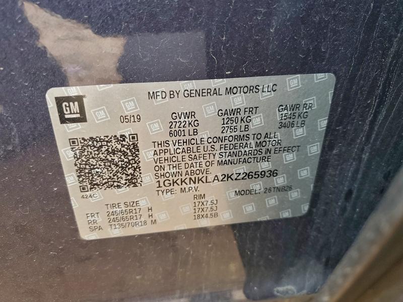 2019 GMC Acadia sle