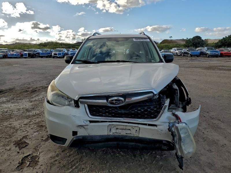 2015 Subaru Forester 2.5i