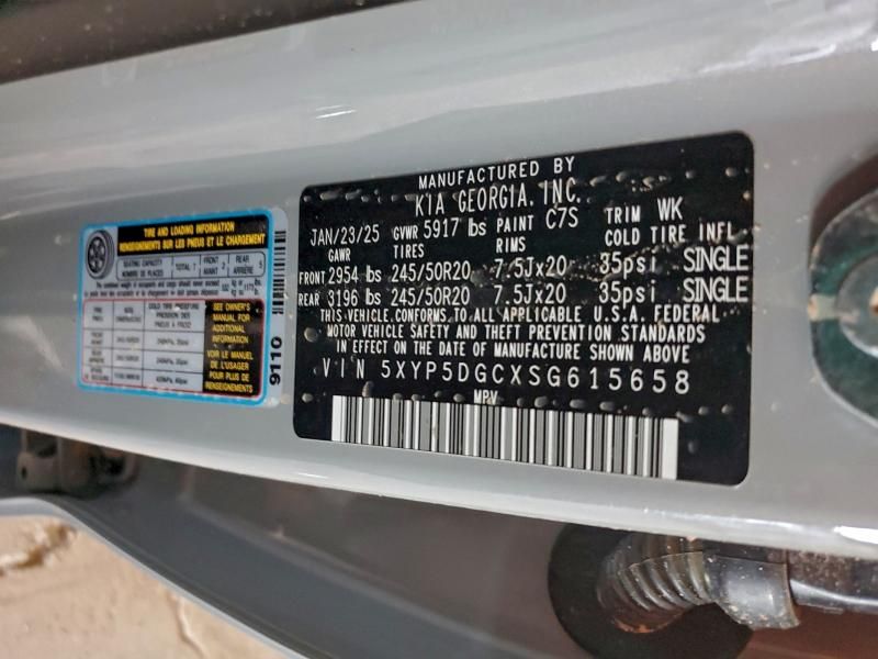 2025 KIA Telluride sx