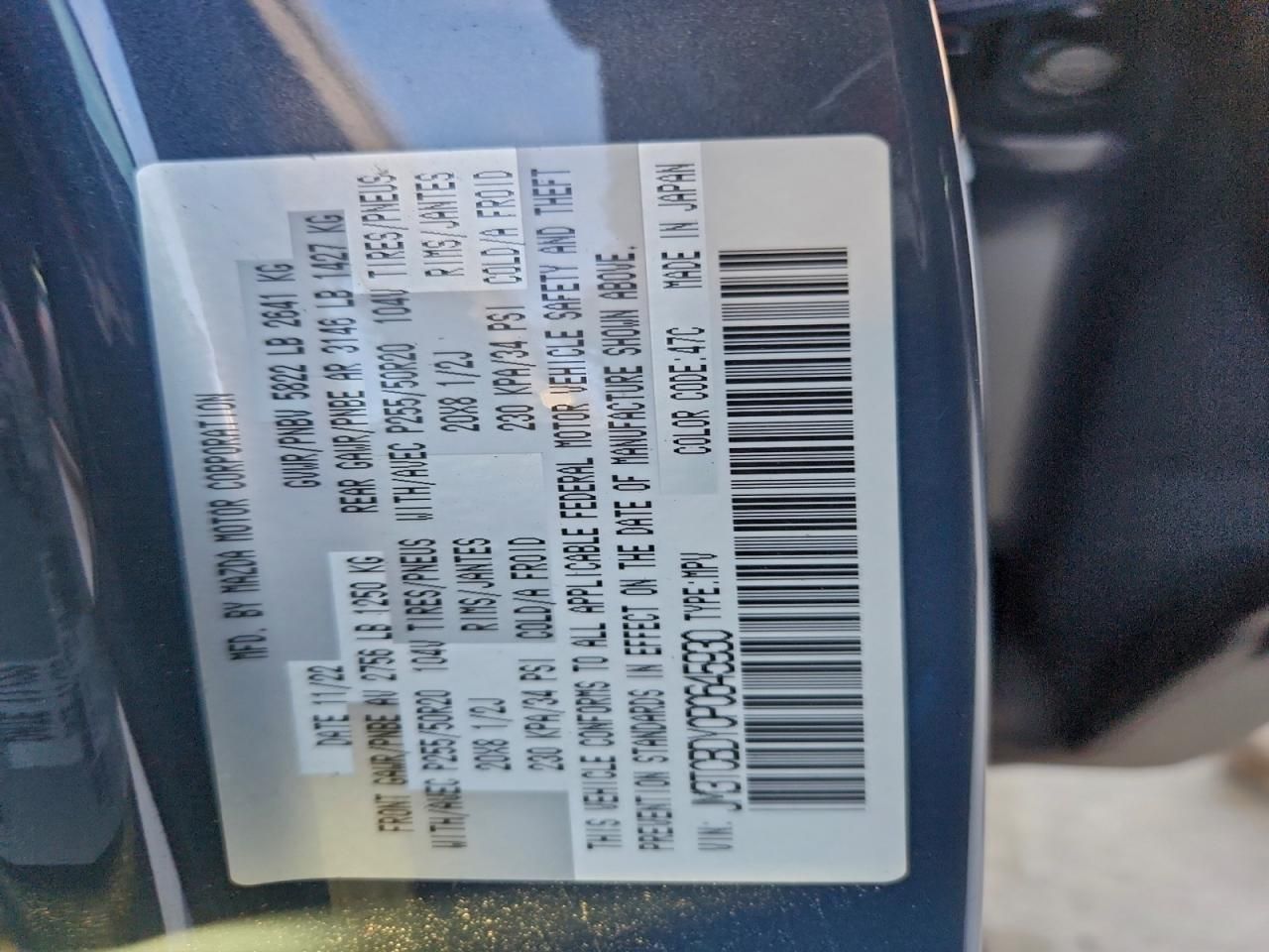 2023 Mazda Cx-9 Grand Touring