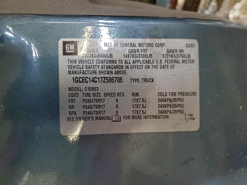 2007 Chevrolet Silverado C1500