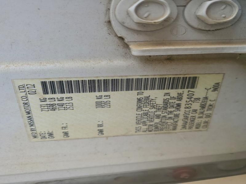 2012 Nissan Maxima 3.5 s