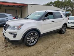 Ford Explorer salvage cars for sale: 2018 Ford Explorer Sport