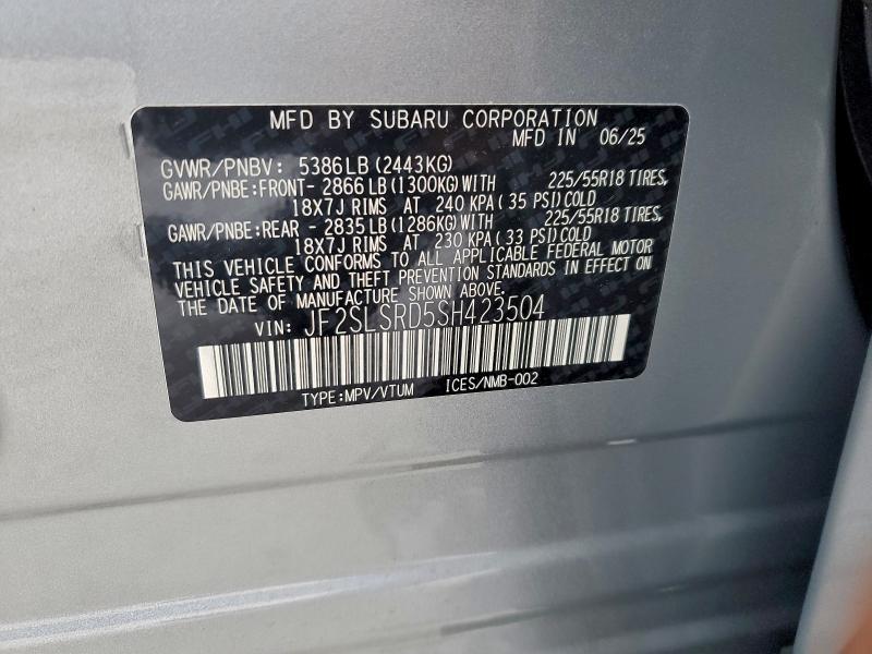 2025 Subaru Forester Limited