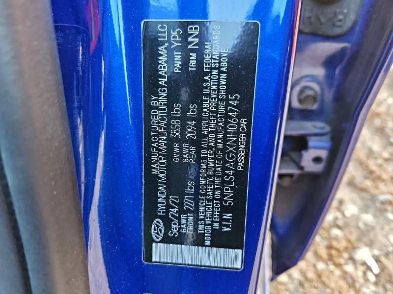 2022 Hyundai Elantra sel